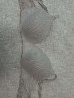 Victoria's Secret Light Gray Lightly Padded T-Shirt Bra
